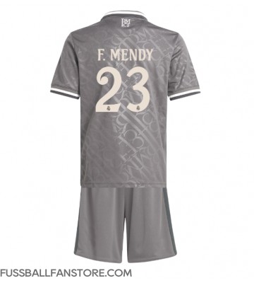 Real Madrid Ferland Mendy #23 Replik 3rd trikot Kinder 2024-25 Kurzarm (+ Kurze Hosen)